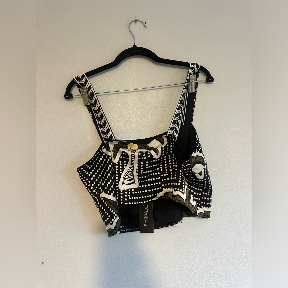 Rachel Zoe Palm Tree Set size M NWT - Picture 2 of 6